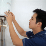 gas water heater installation